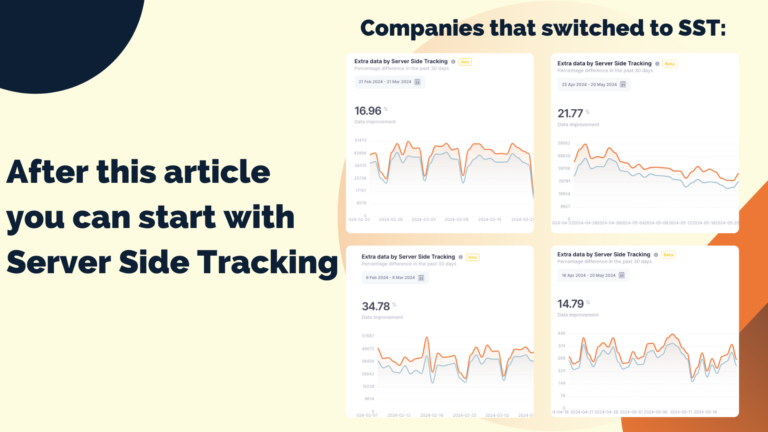 After this article you can start with Server Side Tracking